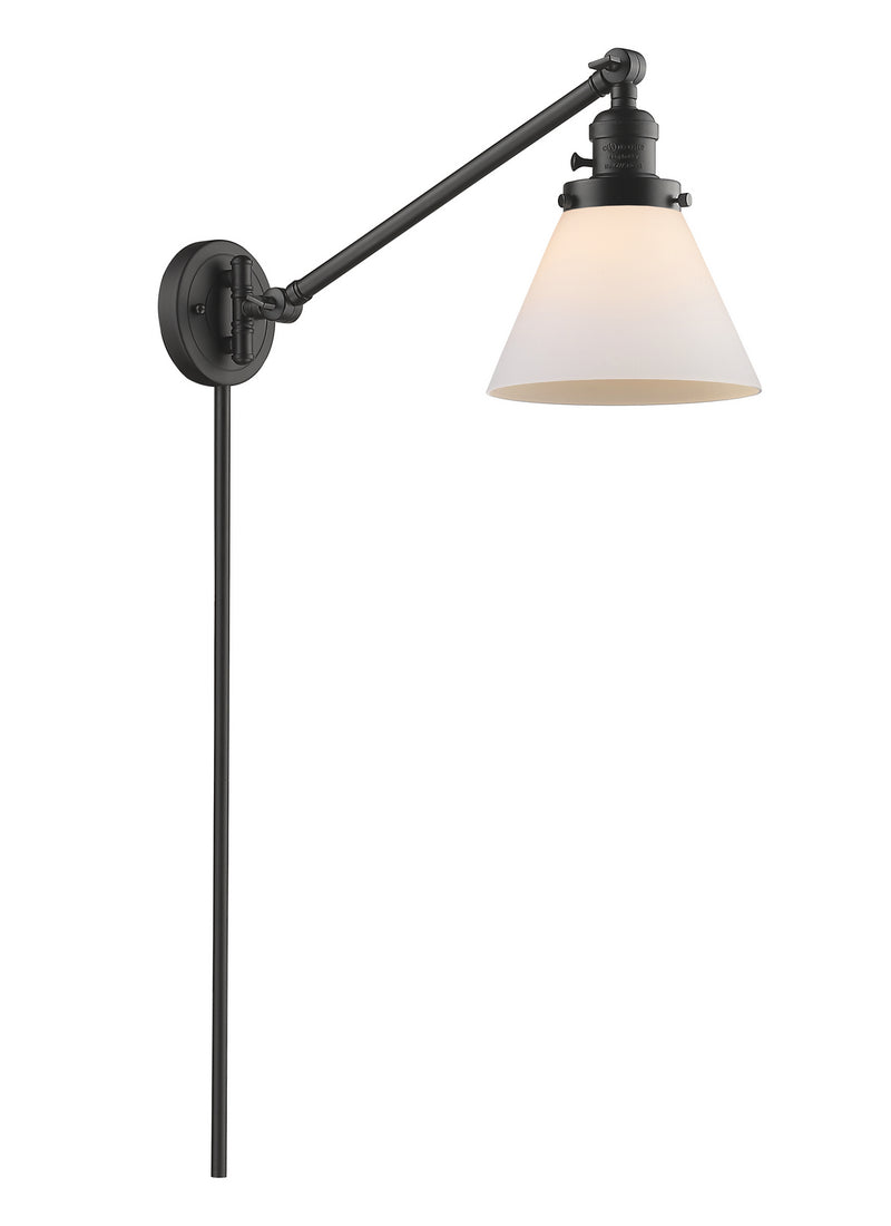 Innovations 237-OB-G41 One Light Swing Arm Lamp, Oil Rubbed Bronze