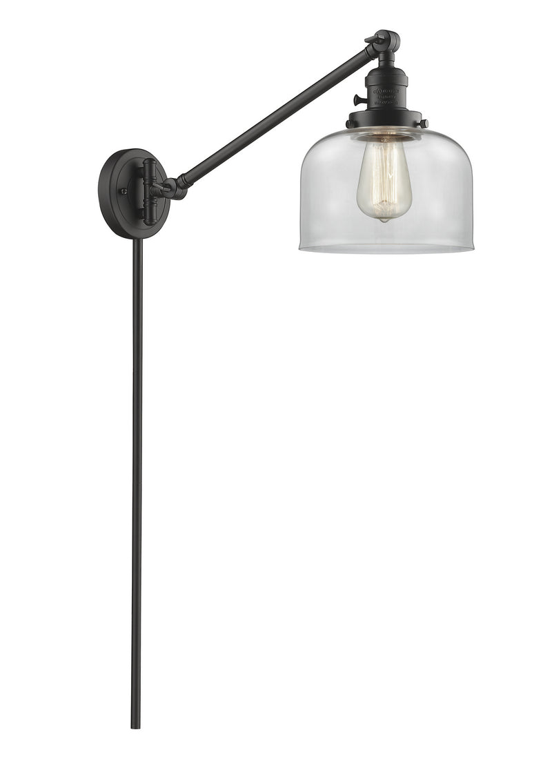 Innovations 237-OB-G72 One Light Swing Arm Lamp, Oil Rubbed Bronze