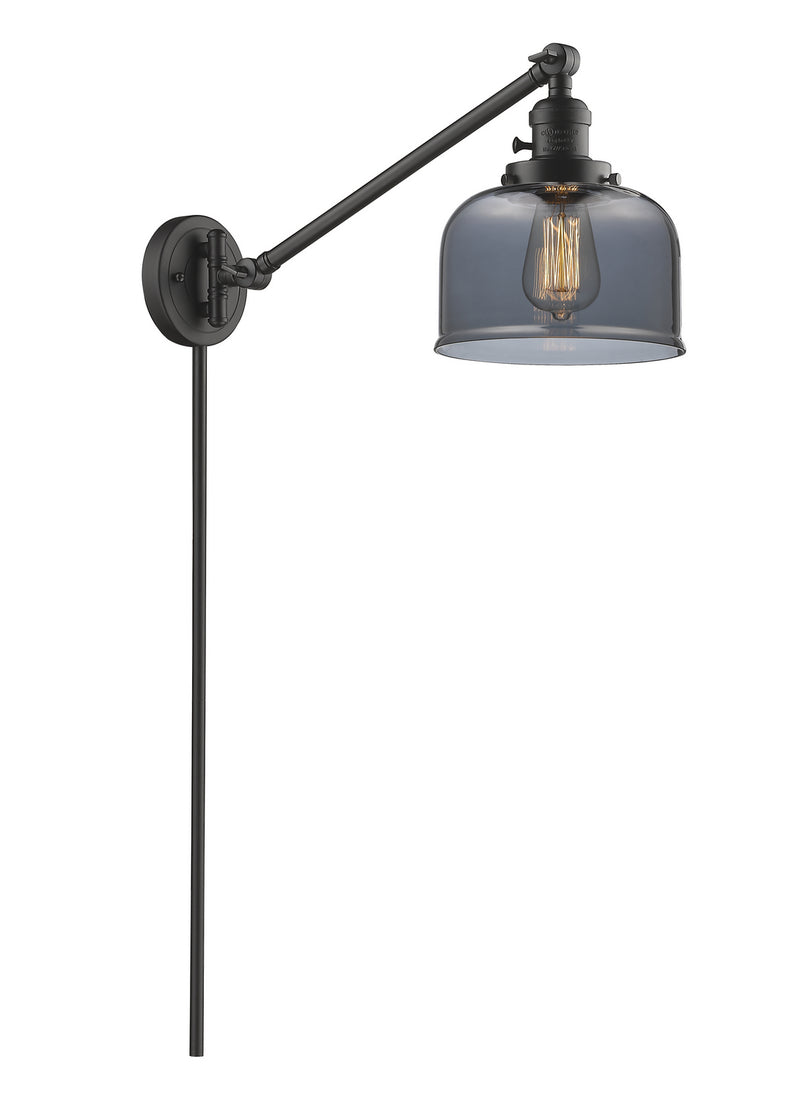 Innovations 237-OB-G73 One Light Swing Arm Lamp, Oil Rubbed Bronze