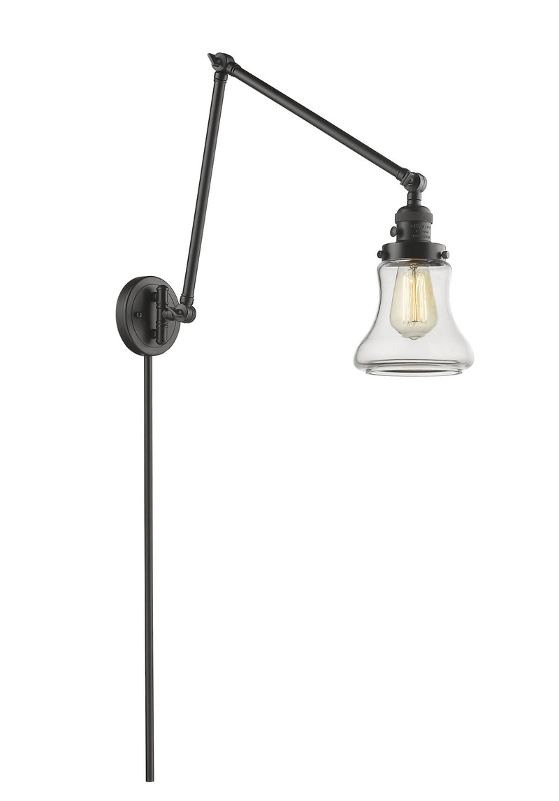 Innovations 238-OB-G192 One Light Swing Arm Lamp, Oil Rubbed Bronze