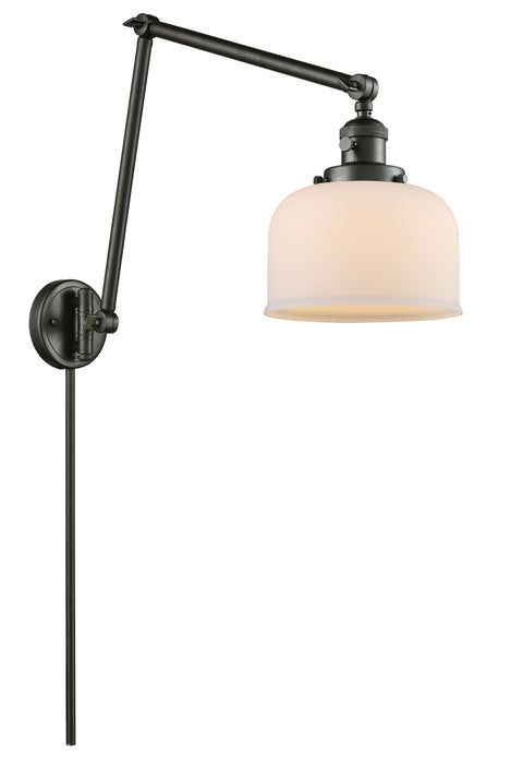 Innovations 238-OB-G71 One Light Swing Arm Lamp, Oil Rubbed Bronze