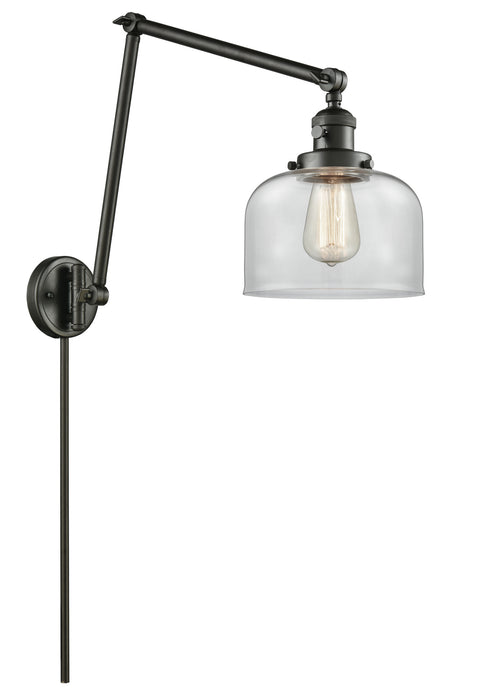 Innovations 238-OB-G72 One Light Swing Arm Lamp, Oil Rubbed Bronze