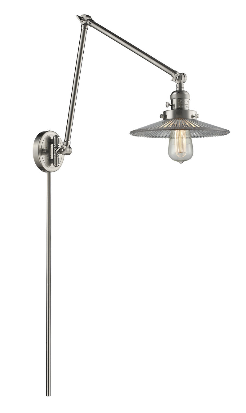 Innovations 238-SN-G2 One Light Swing Arm Lamp, Brushed Satin Nickel