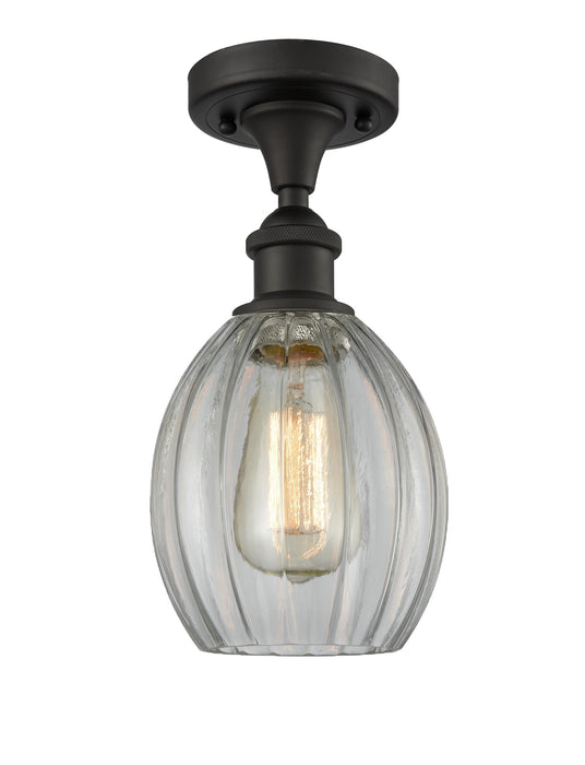 Innovations 516-1C-OB-G82 One Light Semi-Flush Mount, Oil Rubbed Bronze