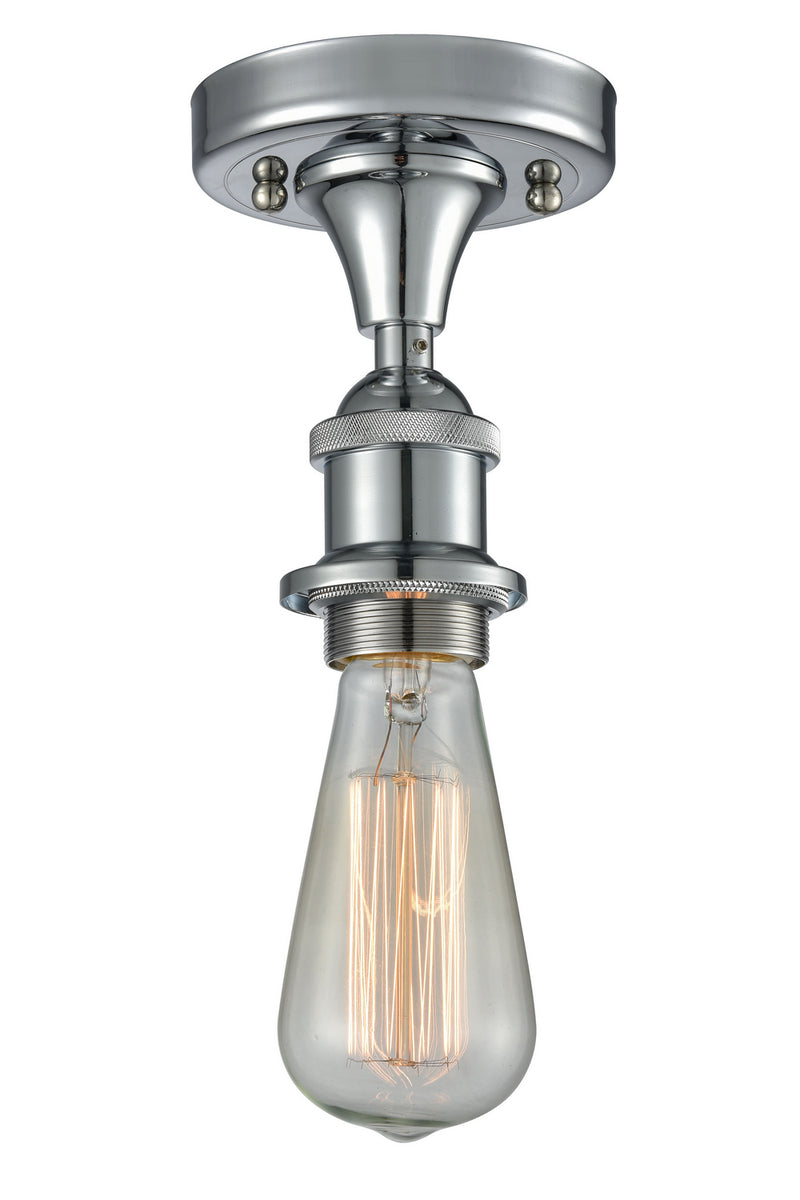 Innovations 516-1C-PC One Light Semi-Flush Mount, Polished Chrome