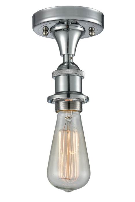 Innovations 516-1C-PC One Light Semi-Flush Mount, Polished Chrome