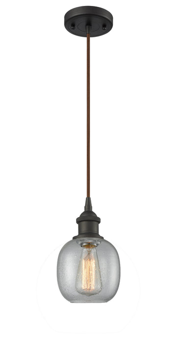 Innovations 516-1P-OB-G104 One Light Mini Pendant, Oil Rubbed Bronze