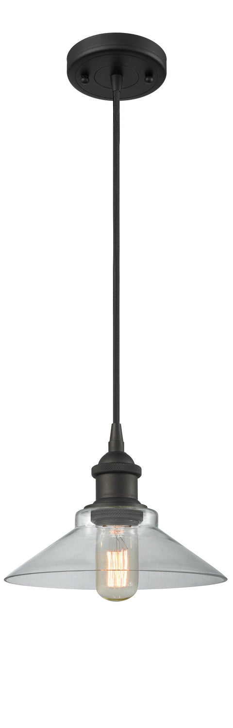 Innovations 516-1P-OB-G132 One Light Mini Pendant, Oil Rubbed Bronze