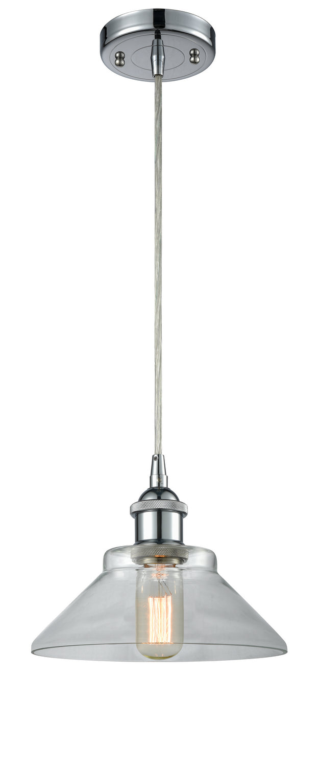 Innovations 516-1P-PC-G132 One Light Mini Pendant, Polished Chrome