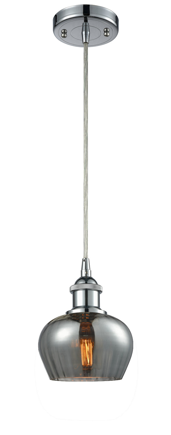 Innovations 516-1P-PC-G93 One Light Mini Pendant, Polished Chrome
