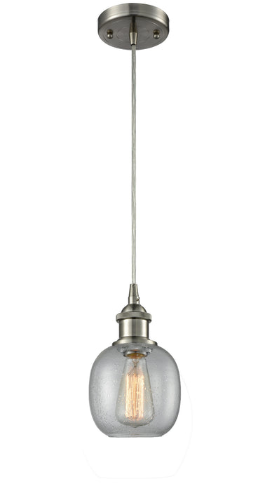 Innovations 516-1P-SN-G104 One Light Mini Pendant, Brushed Satin Nickel
