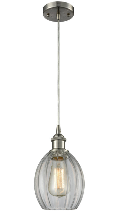 Innovations 516-1P-SN-G82 One Light Mini Pendant, Brushed Satin Nickel