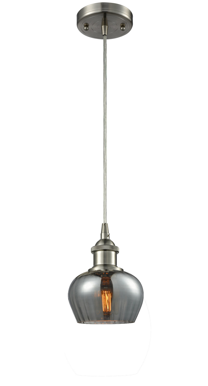 Innovations 516-1P-SN-G93 One Light Mini Pendant, Brushed Satin Nickel