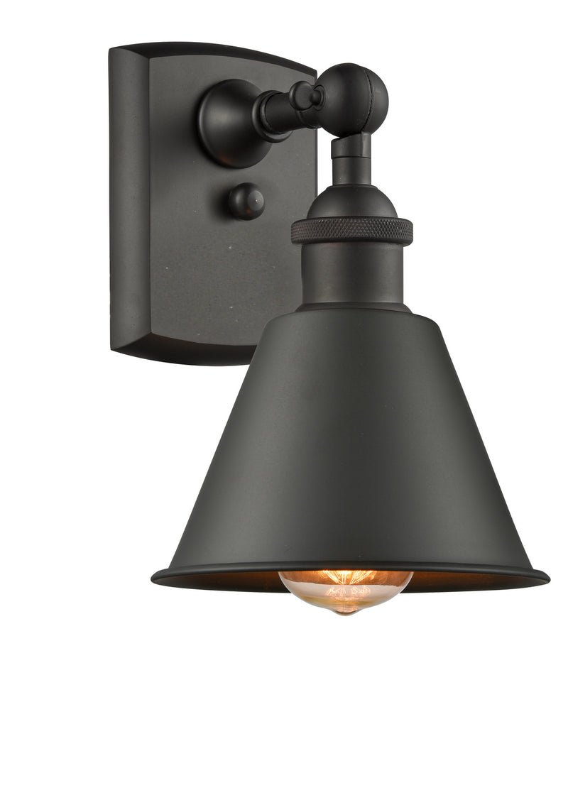 Innovations 516-1W-OB-M8 One Light Wall Sconce, Oil Rubbed Bronze