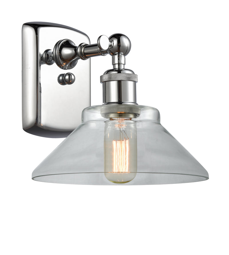 Innovations 516-1W-PC-G132 One Light Wall Sconce, Polished Chrome