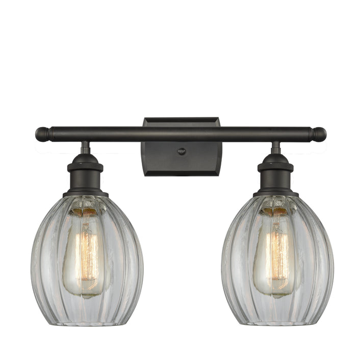Innovations 516-2W-OB-G82 Two Light Bath Vanity, Oil Rubbed Bronze