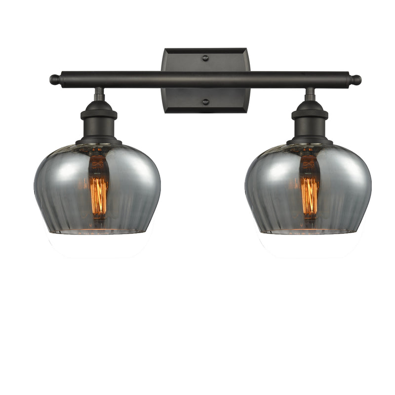 Innovations 516-2W-OB-G93 Two Light Bath Vanity, Oil Rubbed Bronze