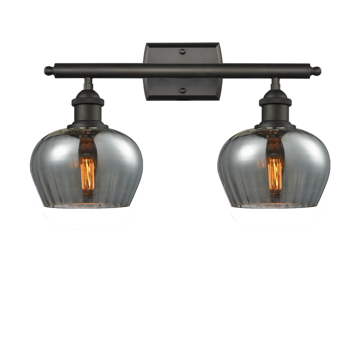 Innovations 516-2W-OB-G93 Two Light Bath Vanity, Oil Rubbed Bronze
