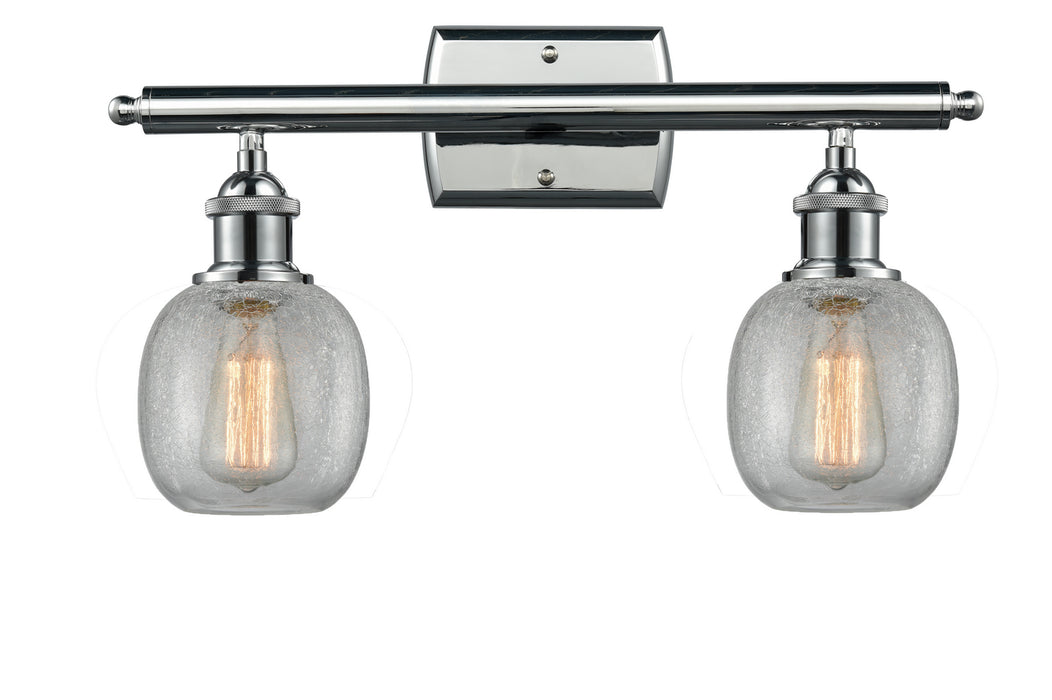 Innovations 516-2W-PC-G105 Two Light Bath Vanity, Polished Chrome