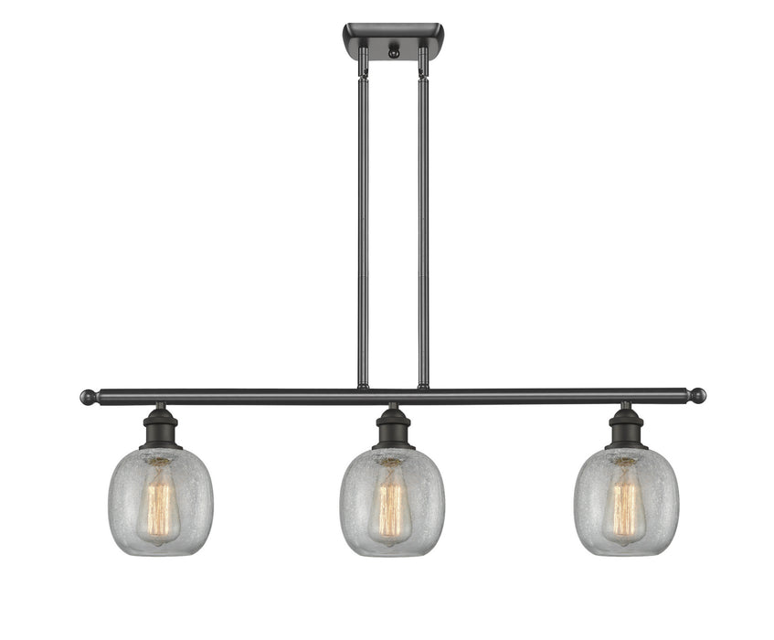 Innovations 516-3I-OB-G105 Three Light Island Pendant, Oil Rubbed Bronze