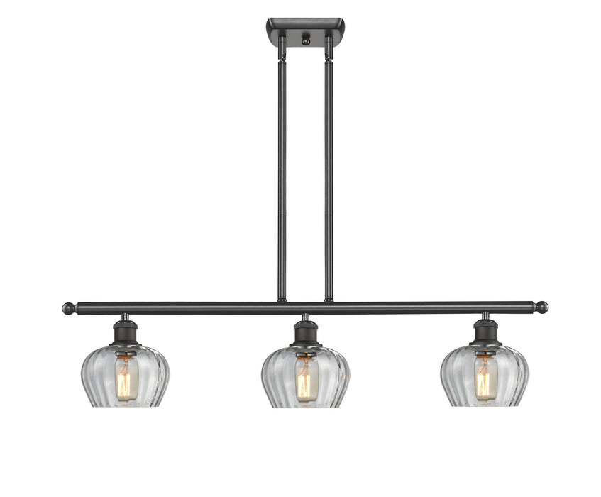 Innovations 516-3I-OB-G92 Three Light Island Pendant, Oil Rubbed Bronze