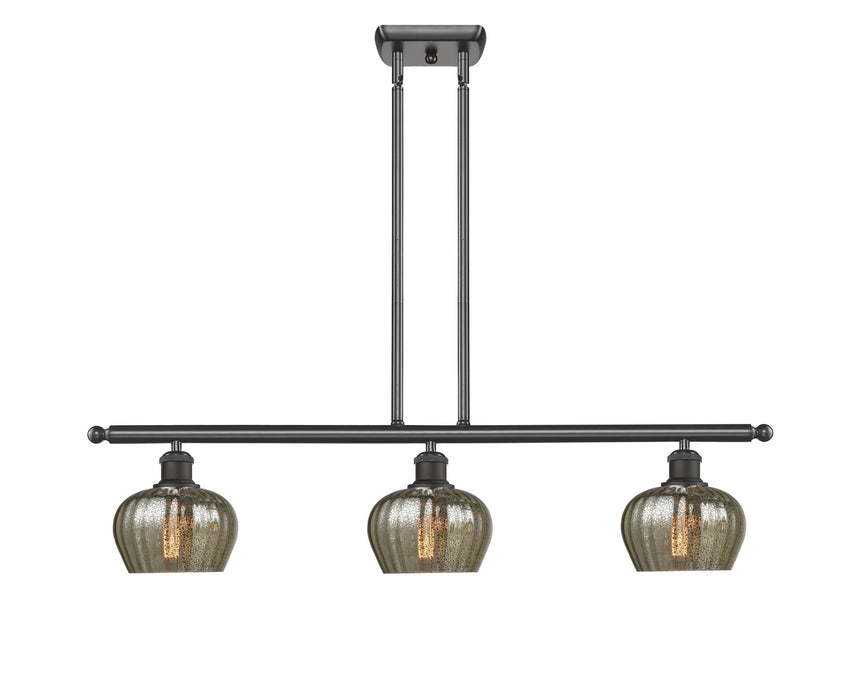 Innovations 516-3I-OB-G96 Three Light Island Pendant, Oil Rubbed Bronze