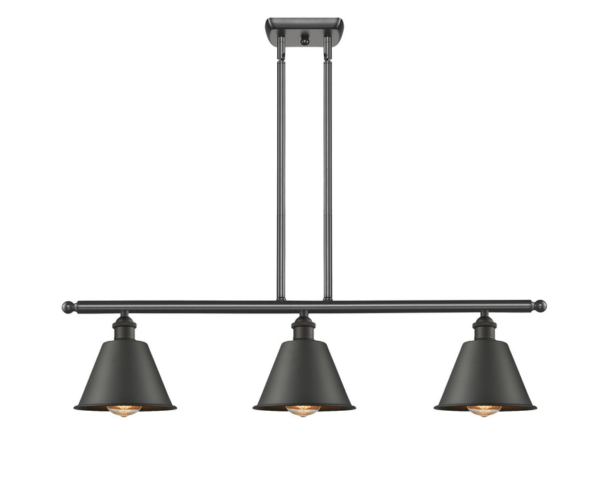 Innovations 516-3I-OB-M8 Three Light Island Pendant, Oil Rubbed Bronze