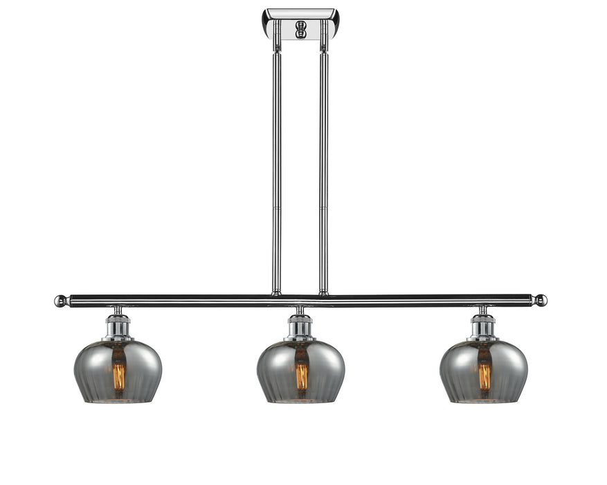 Innovations 516-3I-PC-G93 Three Light Island Pendant, Polished Chrome
