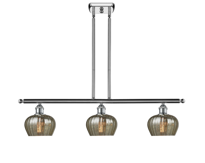 Innovations 516-3I-PC-G96 Three Light Island Pendant, Polished Chrome