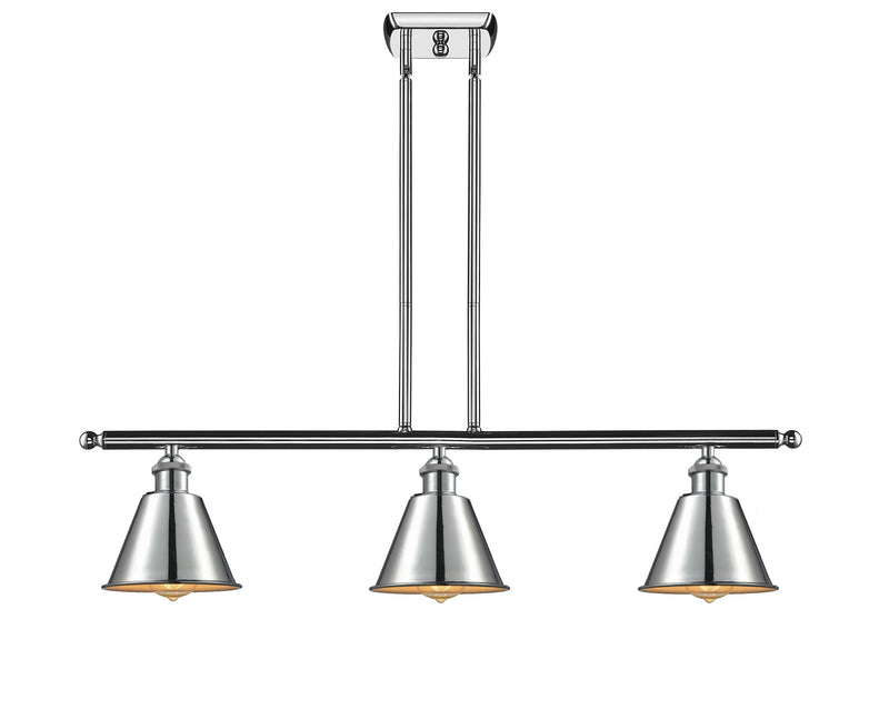 Innovations 516-3I-PC-M8 Three Light Island Pendant, Polished Chrome