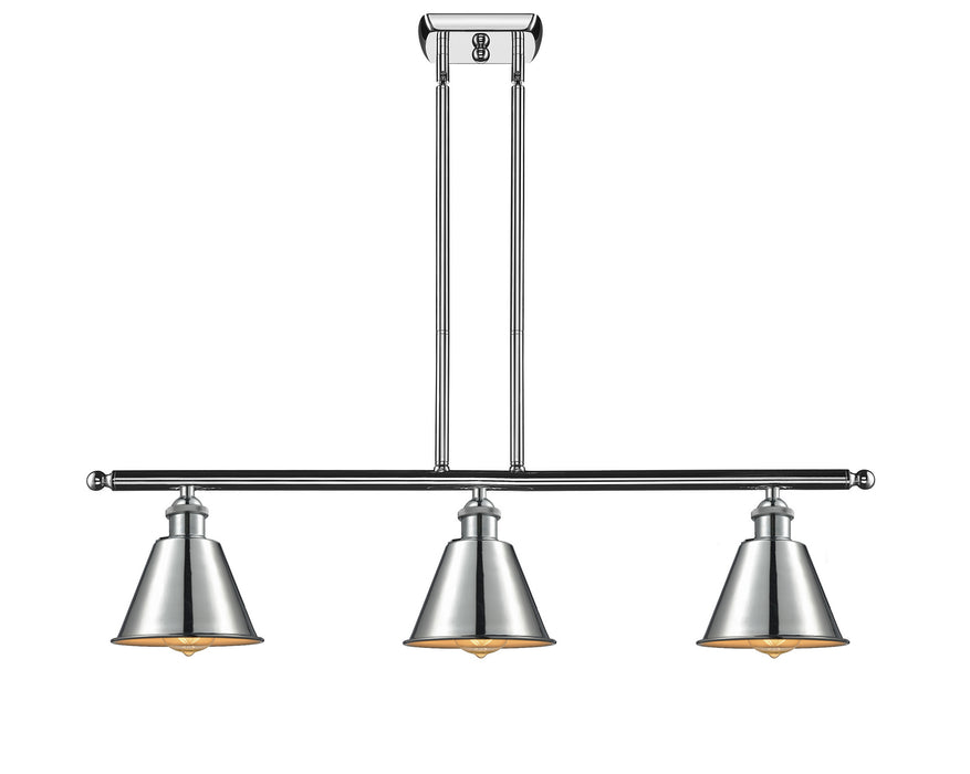 Innovations 516-3I-PC-M8 Three Light Island Pendant, Polished Chrome