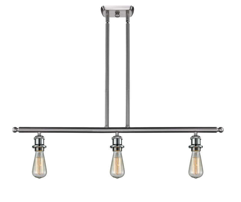 Innovations 516-3I-SN Three Light Island Pendant, Brushed Satin Nickel