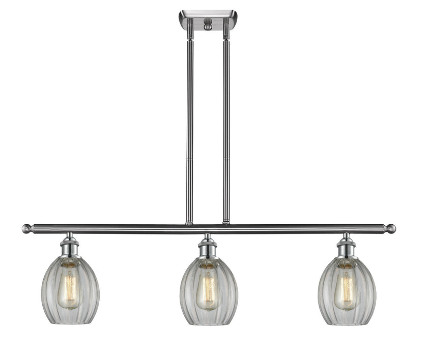 Innovations 516-3I-SN-G82 Three Light Island Pendant, Brushed Satin Nickel