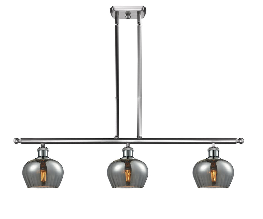 Innovations 516-3I-SN-G93 Three Light Island Pendant, Brushed Satin Nickel