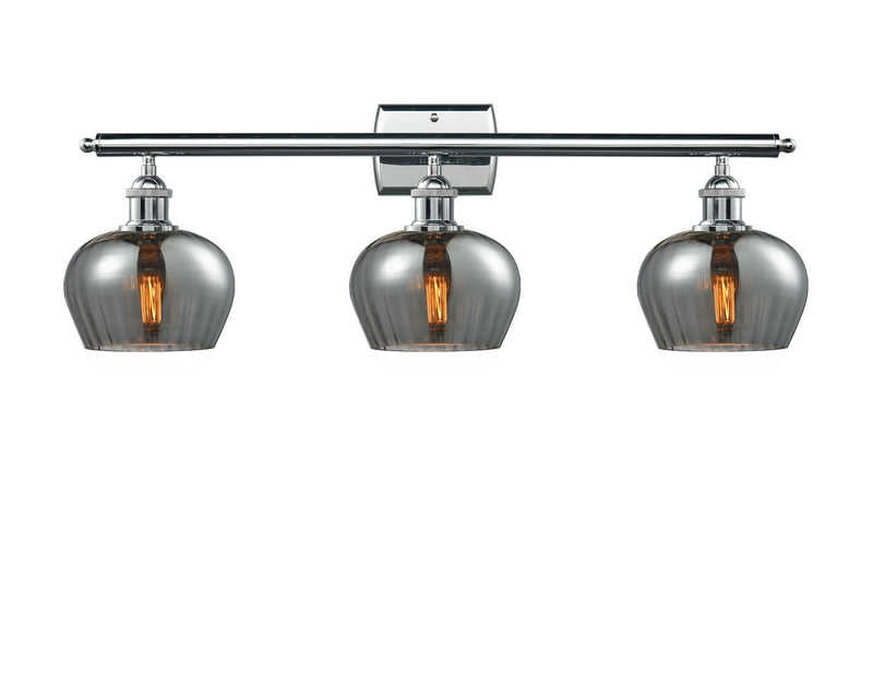 Innovations 516-3W-PC-G93 Three Light Bath Vanity, Polished Chrome