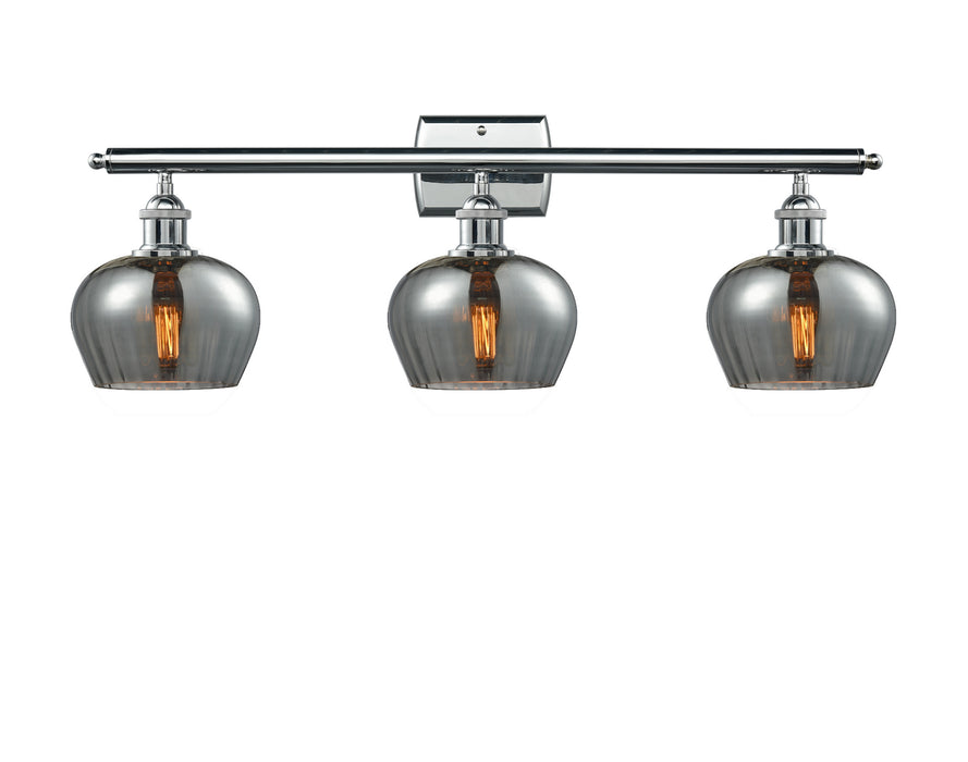 Innovations 516-3W-PC-G93 Three Light Bath Vanity, Polished Chrome