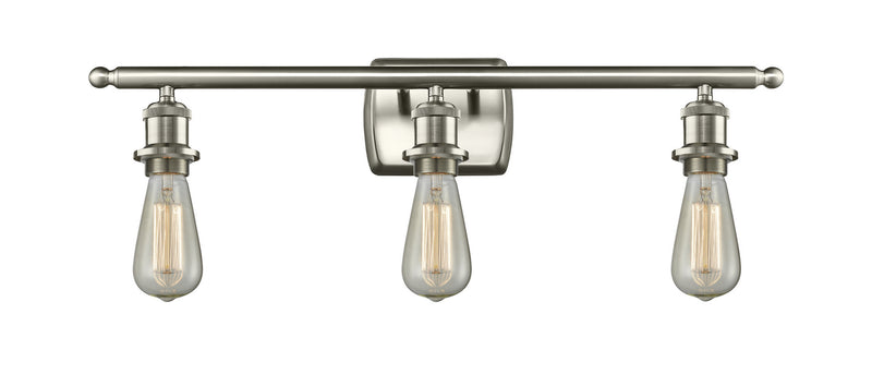 Innovations 516-3W-SN Three Light Bath Vanity, Brushed Satin Nickel
