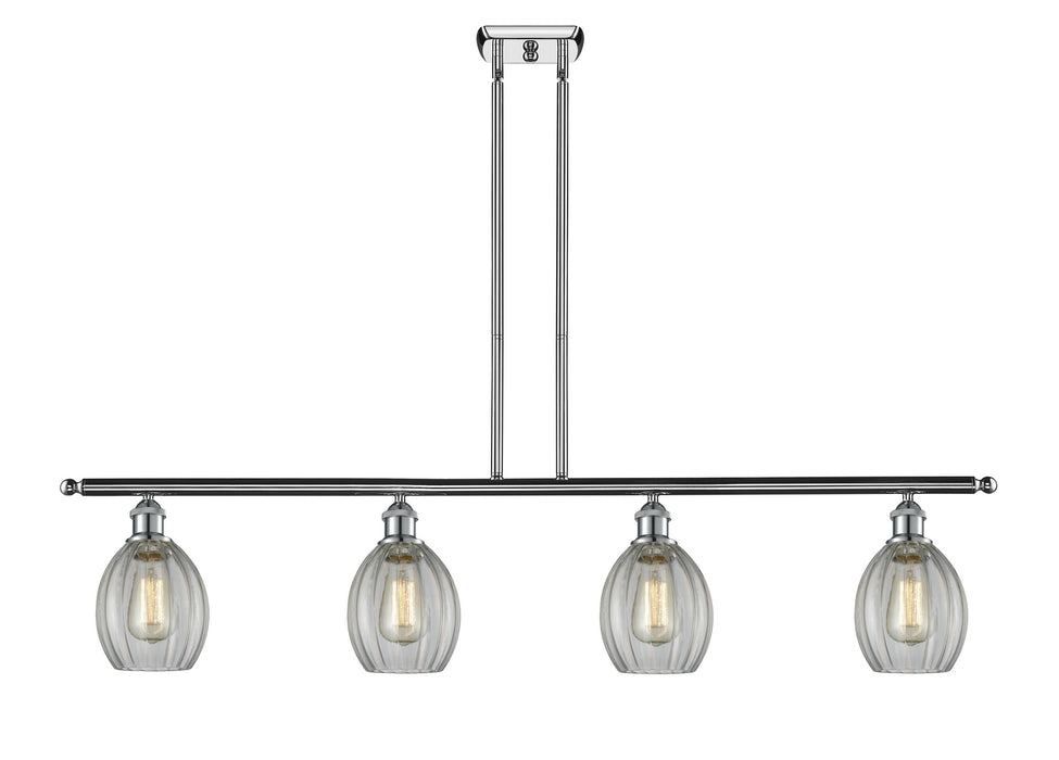 Innovations 516-4I-PC-G82 Four Light Island Pendant, Polished Chrome