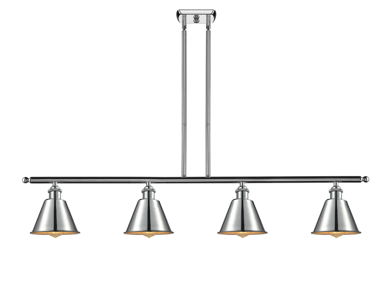 Innovations 516-4I-PC-M8 Four Light Island Pendant, Polished Chrome