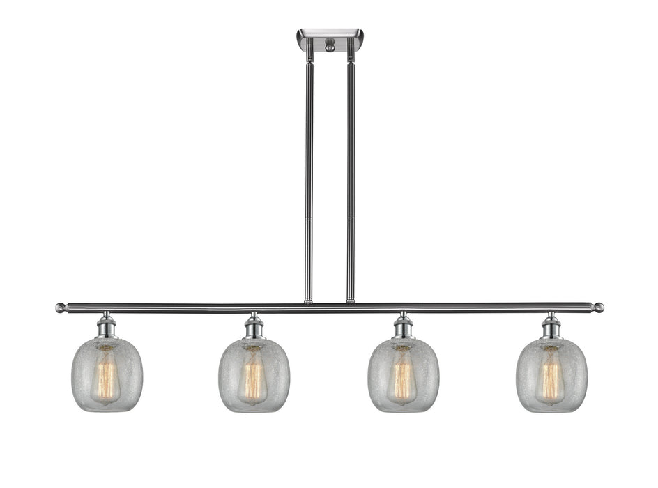 Innovations 516-4I-SN-G105 Four Light Island Pendant, Brushed Satin Nickel