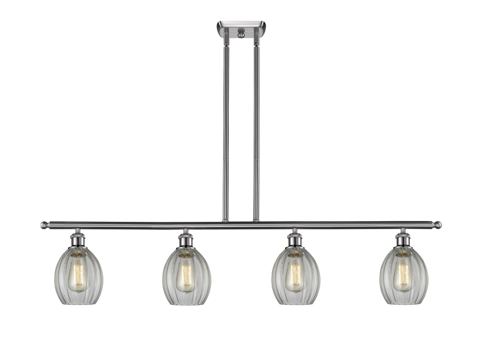 Innovations 516-4I-SN-G82 Four Light Island Pendant, Brushed Satin Nickel