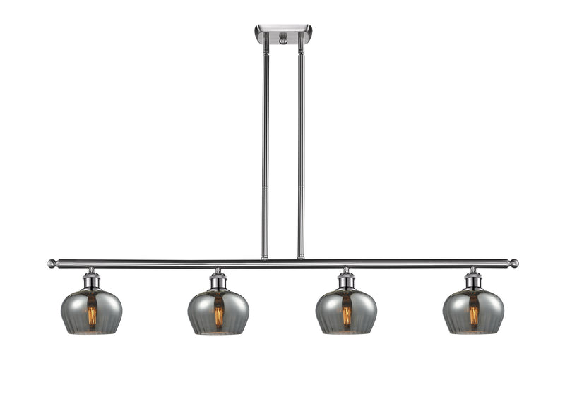 Innovations 516-4I-SN-G93 Four Light Island Pendant, Brushed Satin Nickel