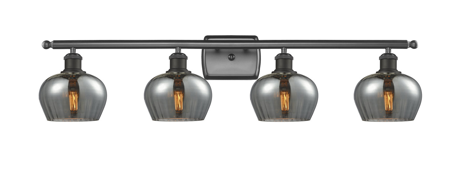 Innovations 516-4W-OB-G93 Four Light Bath Vanity, Oil Rubbed Bronze