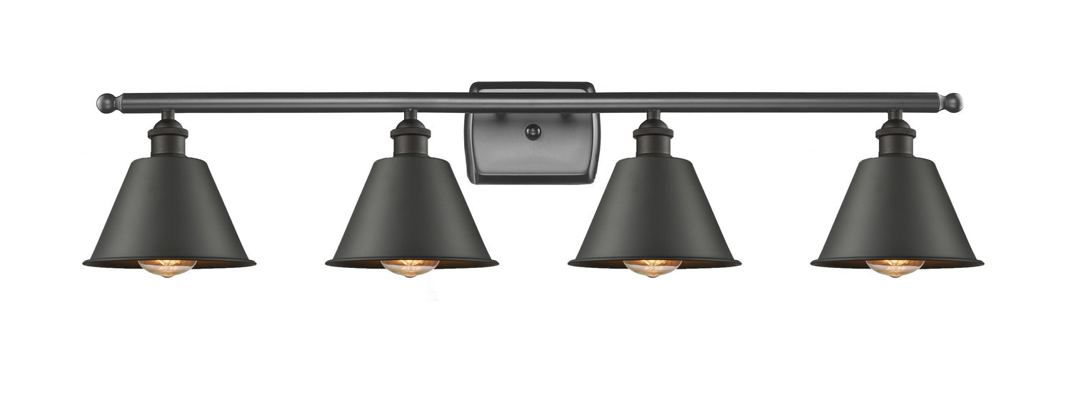 Innovations 516-4W-OB-M8 Four Light Bath Vanity, Oil Rubbed Bronze