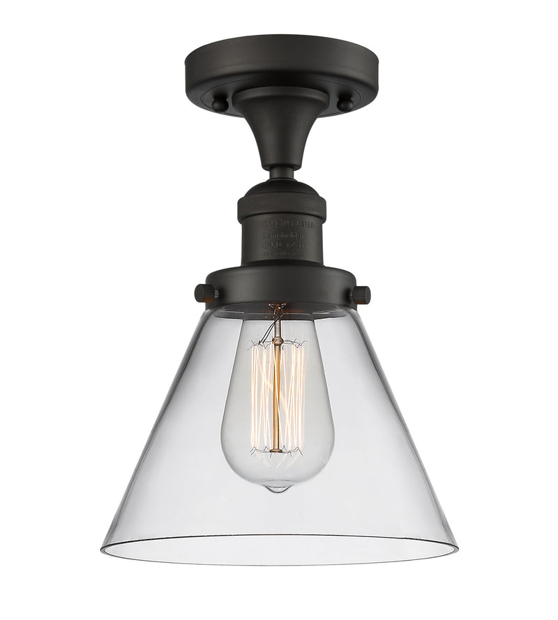 Innovations 517-1CH-OB-G42 One Light Semi-Flush Mount, Oil Rubbed Bronze