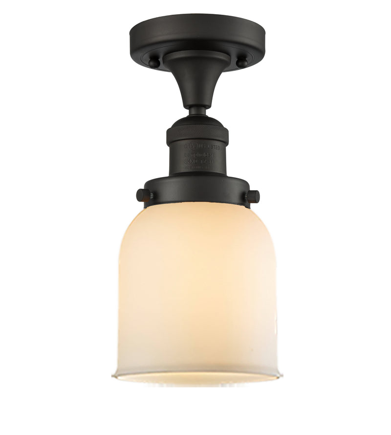 Innovations 517-1CH-OB-G51 One Light Semi-Flush Mount, Oil Rubbed Bronze