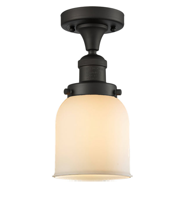 Innovations 517-1CH-OB-G51 One Light Semi-Flush Mount, Oil Rubbed Bronze