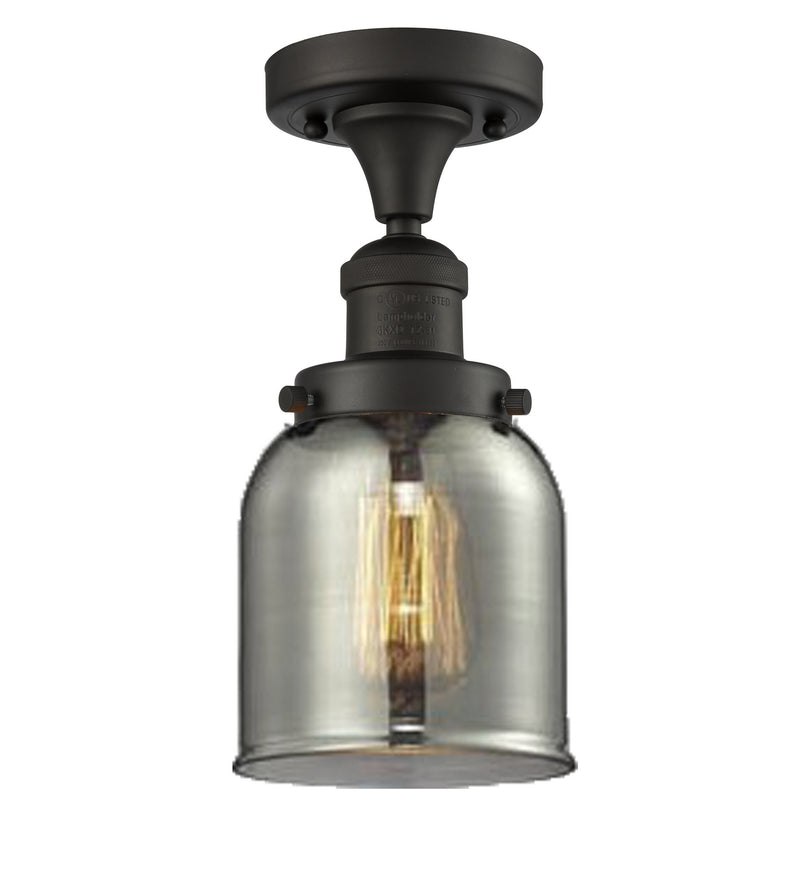 Innovations 517-1CH-OB-G53 One Light Semi-Flush Mount, Oil Rubbed Bronze