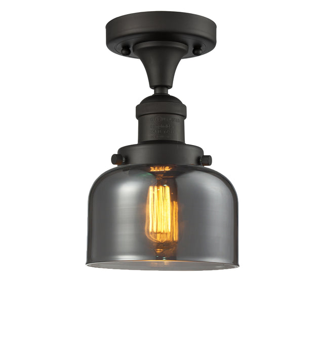 Innovations 517-1CH-OB-G73 One Light Semi-Flush Mount, Oil Rubbed Bronze