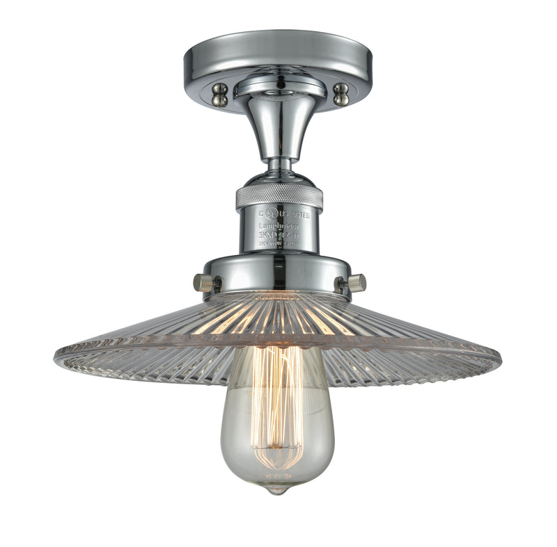 Innovations 517-1CH-PC-G2 One Light Semi-Flush Mount, Polished Chrome